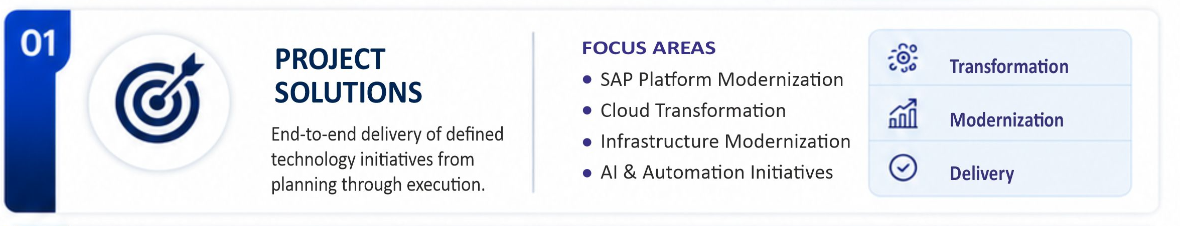 Project Solutions — engagement model overview